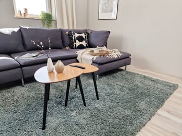 Lounge Ryamatta 133x190 cm Rektangulär - Grön - Products - Textil & mattor - Matta - Modern matta - Ryamatta