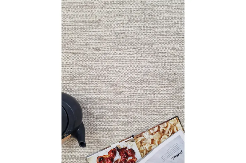 Birka Ullmatta Rund 240 cm - Linne - Products - Textil & mattor - Matta - Modern matta - Ullmatta