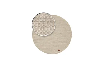 Birka Ullmatta Rund 240 cm - Linne - Products - Textil & mattor - Matta - Modern matta - Ullmatta