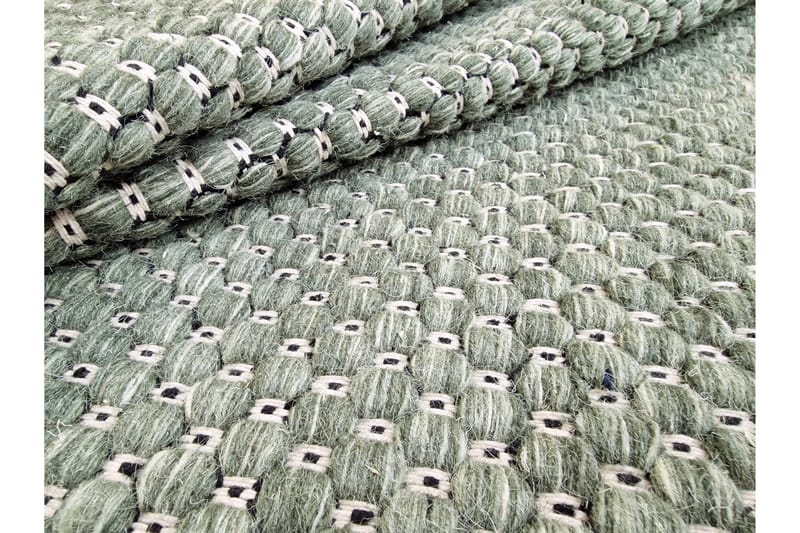 Torekov Ullmatta 75x230 cm - Grön - Products - Textil & mattor - Matta - Modern matta - Ullmatta