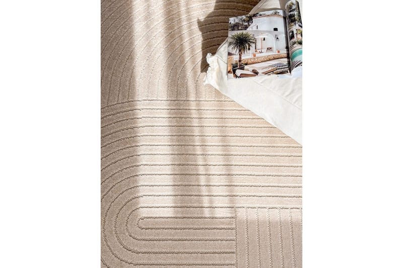 Wiltonmatta Hawaii Shape 240x240 cm, Linne - 240x240 cm, Linne - Products - Textil & mattor - Matta - Utomhusmatta