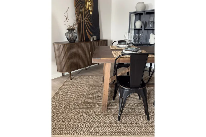 Wiltonmatta Natural Frame 200x200 cm - 200x200 cm - Products - Textil & mattor - Matta - Utomhusmatta