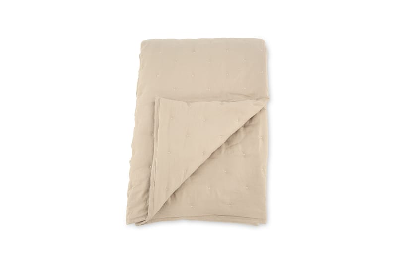 Sally Överkast 260x260 cm - Beige - Products - Textil & mattor - Sängkläder - Överkast - Överkast dubbelsäng