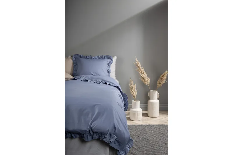 Levi Bäddset 2-Dels 150x200/50x60 cm - Blå - Products - Textil & mattor - Sängkläder - Bäddset & påslakanset - Påslakanset dubbelsäng