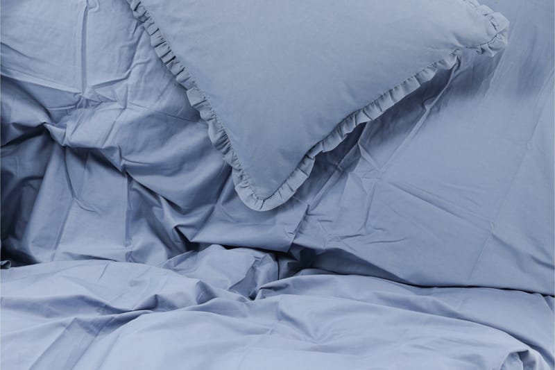 Lias Bäddset 2-Dels 150x200/50x60 cm - Blå - Products - Textil & mattor - Sängkläder - Bäddset & påslakanset - Påslakanset dubbelsäng