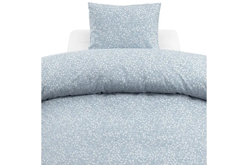 Påslakanset Enkelsäng 2-Dels Hedda - Blå - Products - Textil & mattor - Sängkläder - Bäddset & påslakanset - Påslakanset enkelsäng