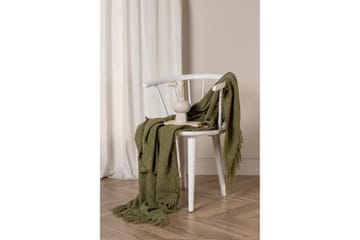 Stanly Pläd 130x170 cm - Grön - Products - Textil & mattor - Filt & pläd