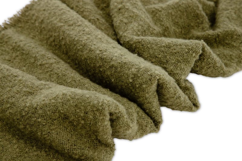 Stanly Pläd 130x170 cm - Grön - Products - Textil & mattor - Filt & pläd