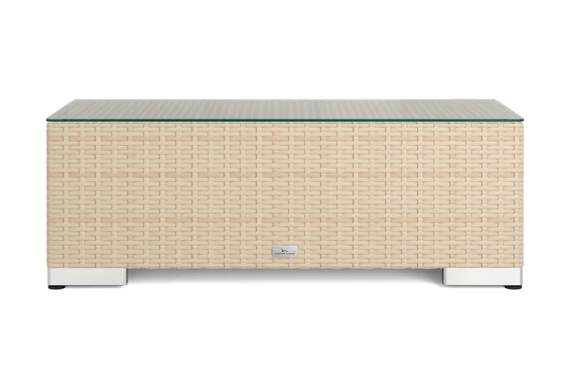 Bahamas Avslut utomhus 38x90 cm - Beige - Products - Utemöbler & utemiljö - Övrigt utemöbler - Moduler utesoffa