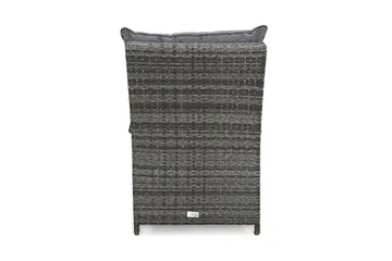 James Mittmodul utomhus i konstrotting - Grå / Grå dynor - Products - Utemöbler & utemiljö - Övrigt utemöbler - Moduler utesoffa - Mittmodul utesoffa