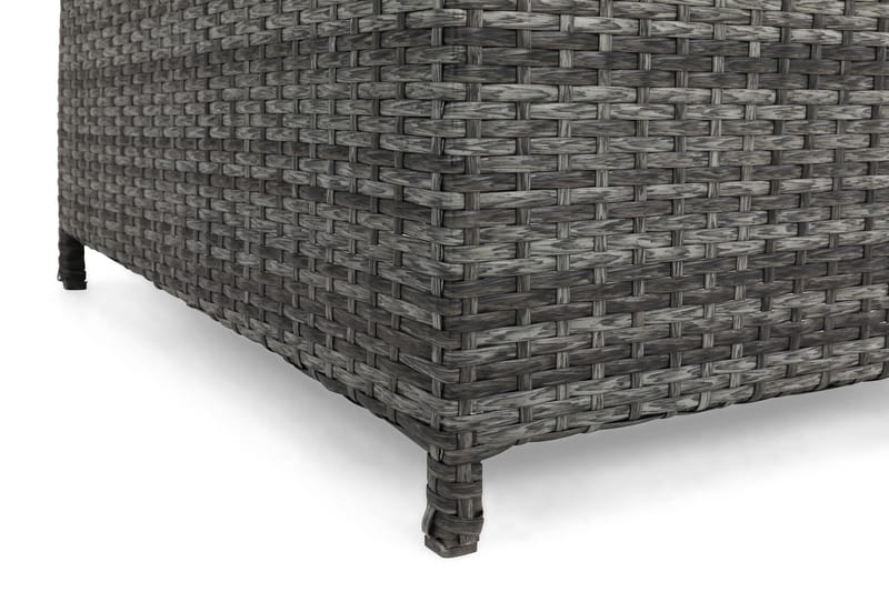 James Mittmodul utomhus i konstrotting - Grå / Grå dynor - Products - Utemöbler & utemiljö - Övrigt utemöbler - Moduler utesoffa - Mittmodul utesoffa