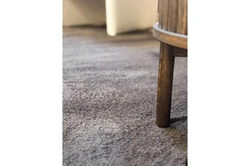 Tvättbar Matta Soft Rund - 160x160 cm, Choklad - Products - Utemöbler & utemiljö - Balkong & altan - Balkonggolv - Plastmatta balkong