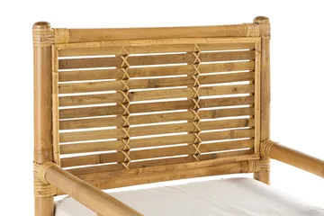 Alvimia Utefåtölj m Dyna - Natur/Vit - Products - Utemöbler & utemiljö - Balkong & altan - Balkongmöbler - Balkongstol