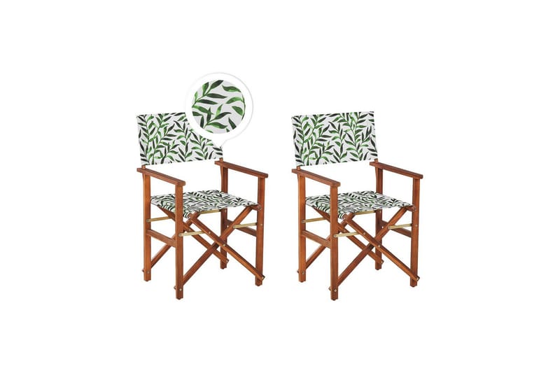 Salve Karmstol Utomhus - Brun/Grön/Vit - Products - Utemöbler & utemiljö - Balkong & altan - Balkongmöbler - Balkongstol