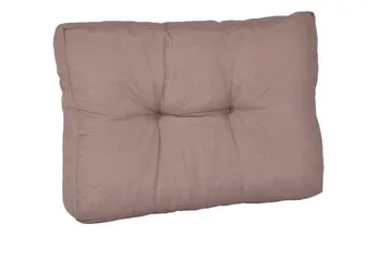 Eva Hög Ryggdyna Brun - Fritab - Products - Utemöbler & utemiljö - Dynor - Sittdyna & ryggdyna utemöbler