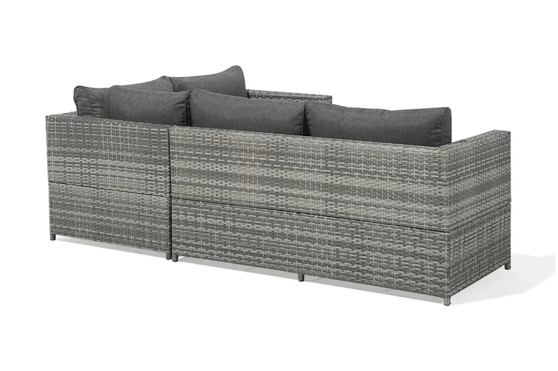 Avola Loungegrupp Utomhus 212 cm - Grå - Products - Utemöbler & utemiljö - Loungemöbler - Loungeset & loungegrupp