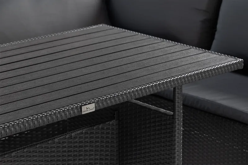 James Light Soffgrupp Utomhus  5-sits - Svart - Products - Utemöbler & utemiljö - Loungemöbler - Loungeset & loungegrupp