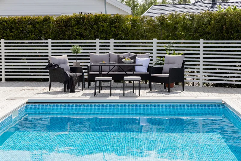 Knock Loungegrupp Utomhus - Svart - Products - Utemöbler & utemiljö - Loungemöbler - Loungeset & loungegrupp