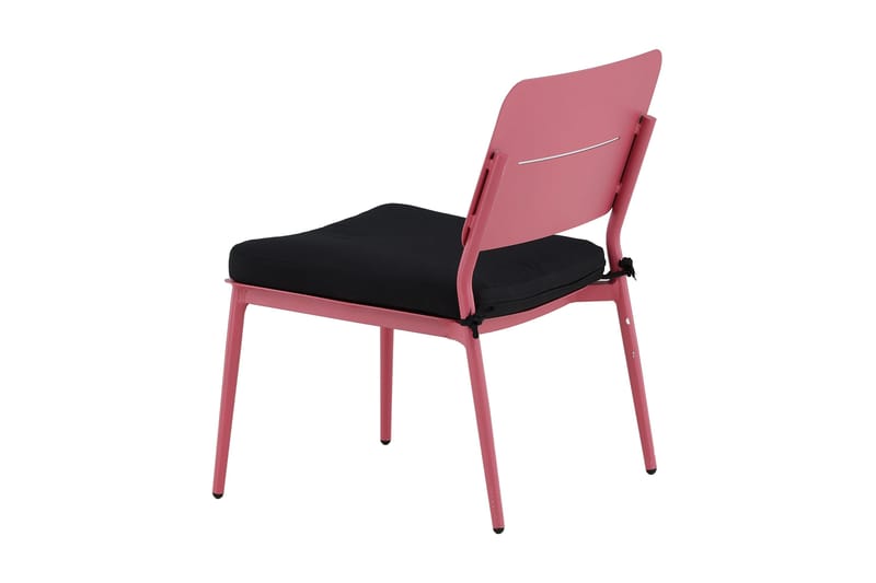 Lina Loungestol Utomhus med Dyna - Rosa - Products - Utemöbler & utemiljö - Loungemöbler - Loungestol utomhus
