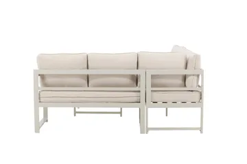 Salvador Soffgrupp Utomhus 4-sits - Svart - Products - Utemöbler & utemiljö - Loungemöbler - Loungeset & loungegrupp