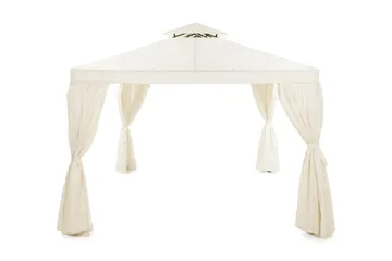 Bermuda Väggar till Paviljong 3x4 m - Beige/Vit - Products - Utemöbler & utemiljö - Solskydd - Paviljong - Paviljongvägg