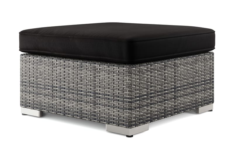 Bahamas Divanmodul - Loungebord utomhus 75x75 cm till soffor - Grå - Products - Utemöbler & utemiljö - Utebord & trädgårdsbord - Loungebord & soffbord utomhus