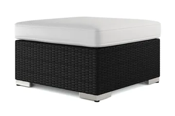 Bahamas Divanmodul - Loungebord utomhus 75x75 cm till soffor - Svart - Products - Utemöbler & utemiljö - Utebord & trädgårdsbord - Loungebord & soffbord utomhus