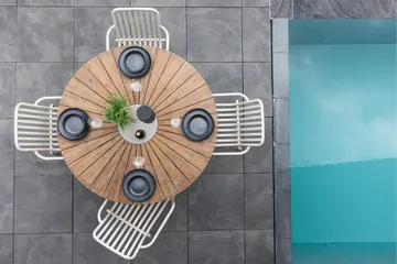 Rosario Matbord Utomhus - Brun - Products - Utemöbler & utemiljö - Utebord & trädgårdsbord - Matbord utomhus