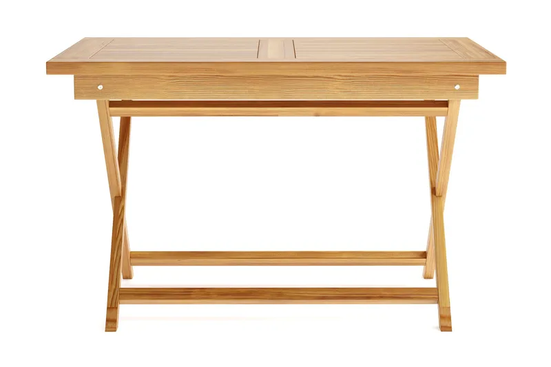 Menorca Litet Rektangulärt Matbord i trä Utomhus 80x120 cm - Trä/Natur - Products - Utemöbler & utemiljö - Utebord & trädgårdsbord - Matbord utomhus