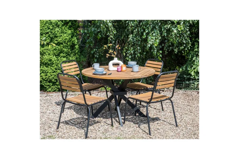 Runt bord Lissone - Products - Utemöbler & utemiljö - Utebord & trädgårdsbord - Matbord utomhus