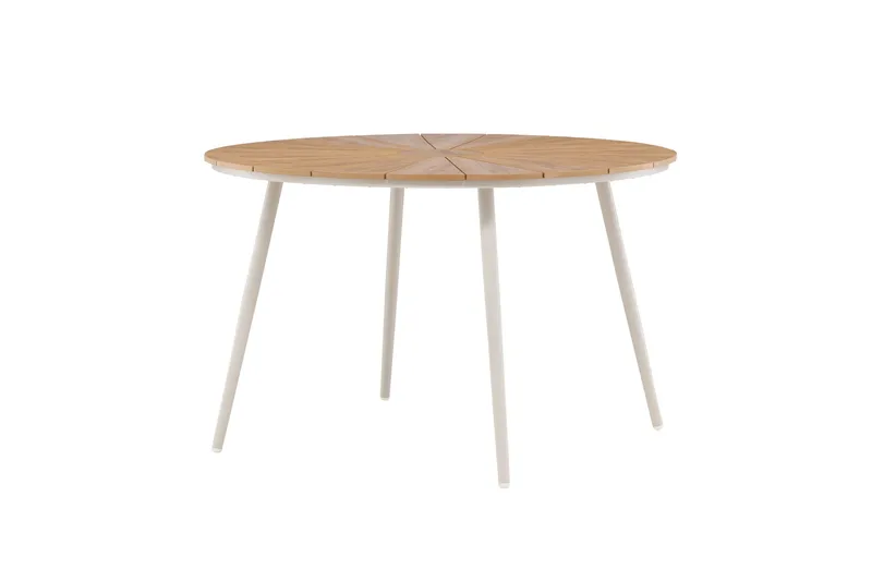 San Vito Matbord Utomhus 120 cm - Beige - Products - Utemöbler & utemiljö - Utebord & trädgårdsbord - Matbord utomhus