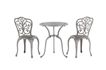 Nandin Balkonggrupp 2-sits - Silver - Products - Utemöbler & utemiljö - Utegrupp - Cafegrupp & cafeset