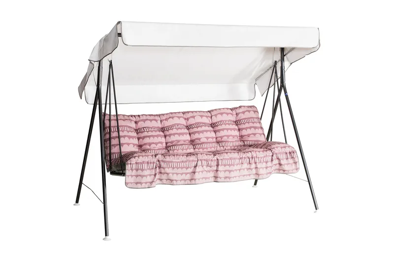 Teneriffa 3- pers. hammock, 84B, Grå/Rosa