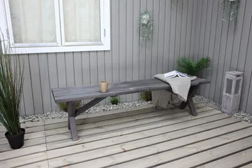 Scottsdale Bänk Utomhus 180 cm Shabby Chic - KWA - Products - Utemöbler & utemiljö - Utesoffa - Trädgårdsbänk & utebänk