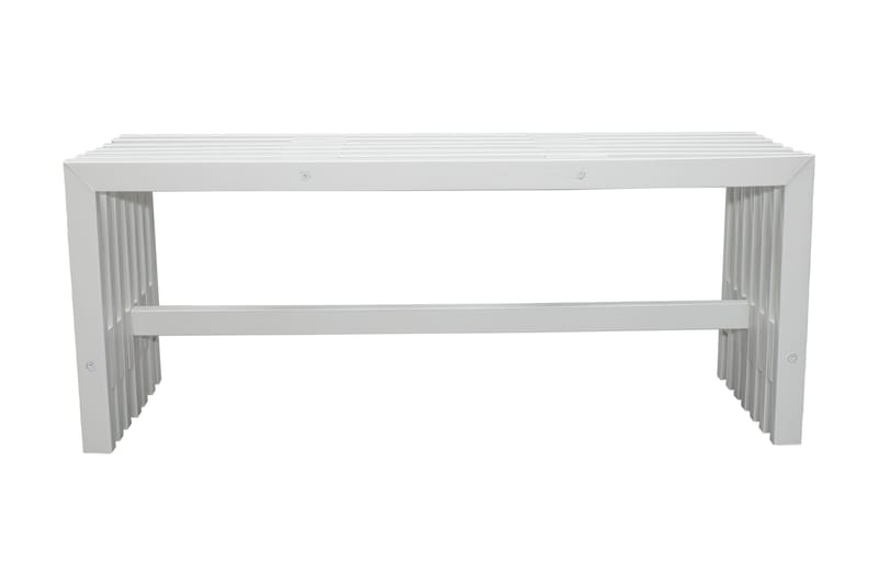 Ulrey Bänk Utomhus - Vit - Products - Utemöbler & utemiljö - Utesoffa - Trädgårdsbänk & utebänk