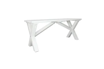 Utomhusbänk Scottsdale - Vit, 100 cm - Products - Utemöbler & utemiljö - Utesoffa - Trädgårdsbänk & utebänk