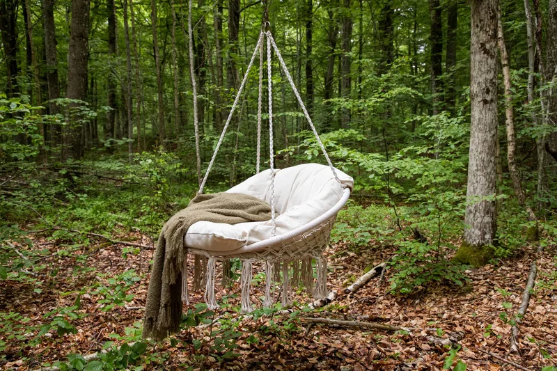 Hamtic Hängstol Utomhus - Vit - Products - Utemöbler & utemiljö - Utestol & trädgårdsstol - Hängfåtölj & hängstol utomhus