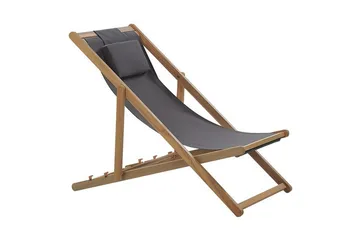 Oykel Solstol - Mörkgrå - Products - Utemöbler & utemiljö - Utestol & trädgårdsstol - Solstol