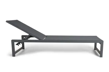 Sanna Solsäng Med Justerbart Ryggstöd - Svart - Products - Utemöbler & utemiljö - Utestol & trädgårdsstol - Solsäng & solvagn