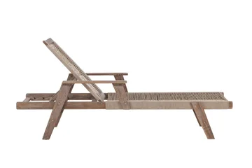 Little John Solstol 200x72 cm - Brun - Products - Utemöbler & utemiljö - Utestol & trädgårdsstol - Solstol