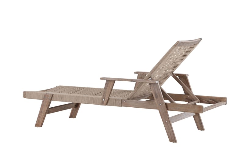 Little John Solstol 200x72 cm - Brun - Products - Utemöbler & utemiljö - Utestol & trädgårdsstol - Solstol