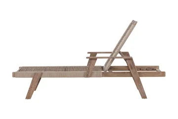 Little John Solstol 200x72 cm - Brun - Products - Utemöbler & utemiljö - Utestol & trädgårdsstol - Solstol