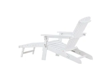 Tropea Solsäng - Vit - Products - Utemöbler & utemiljö - Utestol & trädgårdsstol - Solsäng & solvagn