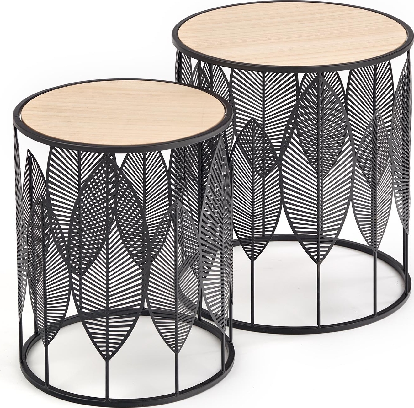 Monastir salontafel - Zwart & Hout Monastir salontafel - Zwart & Hout