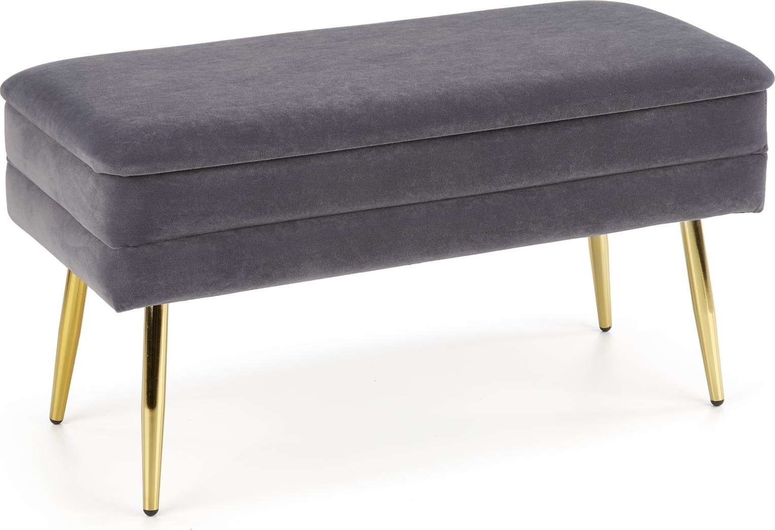 Darnell bankje - Grijs/goud