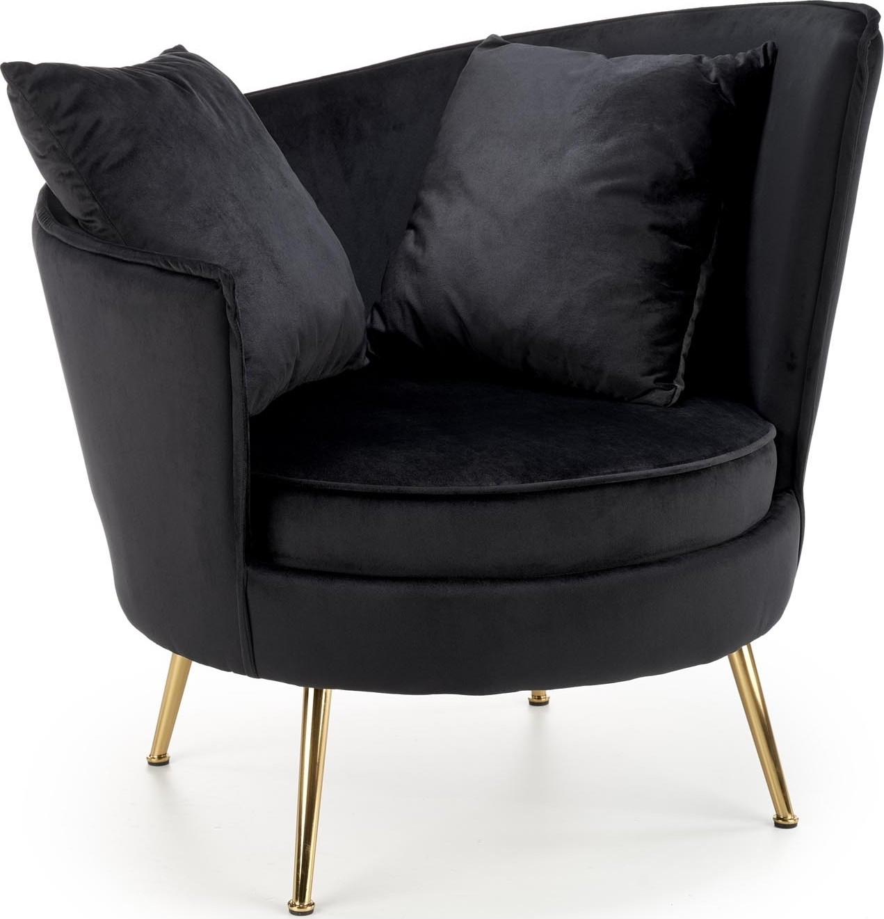 Elvira fauteuil - Zwart