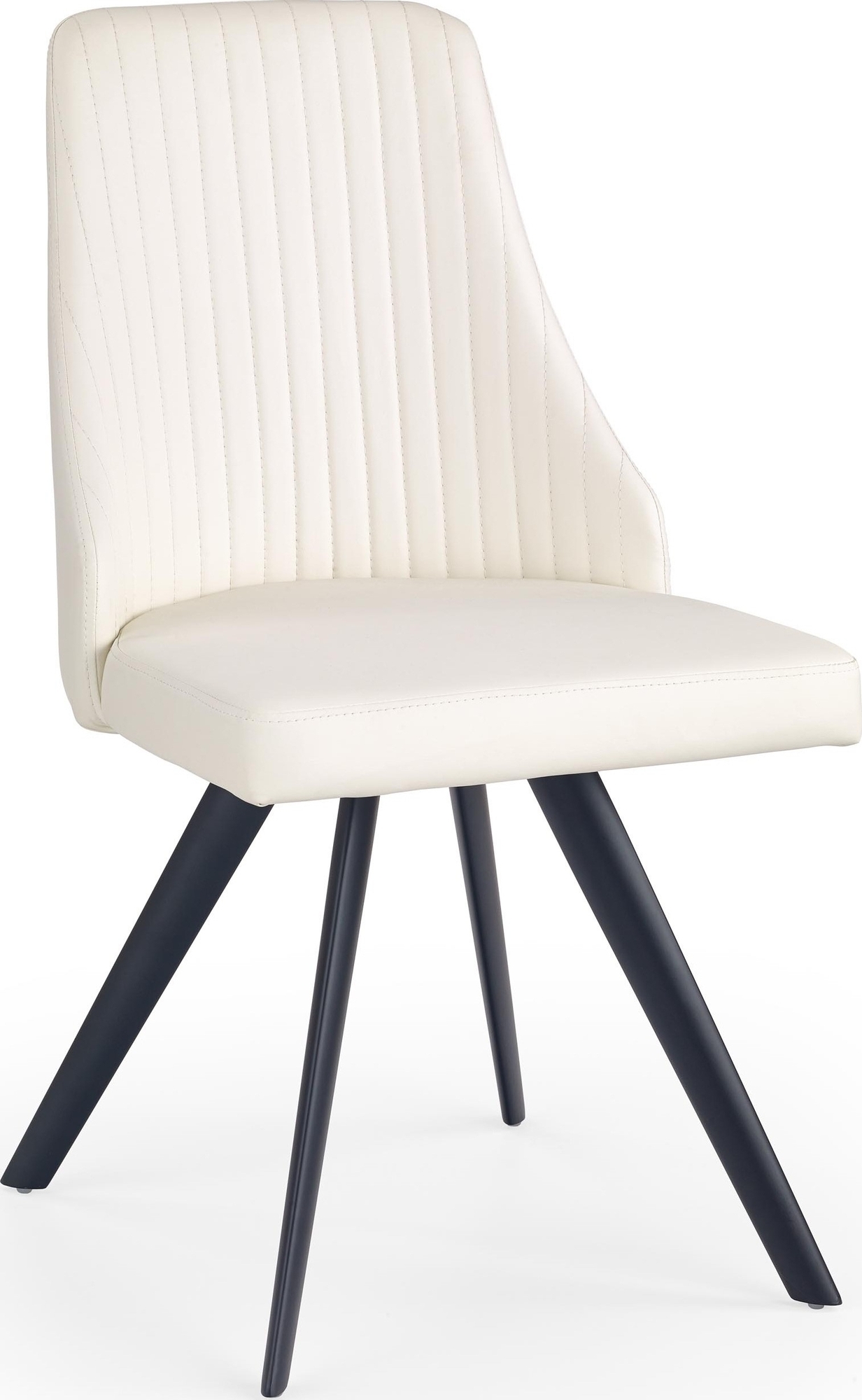 Stol Alvin - Vit (konstl�der)