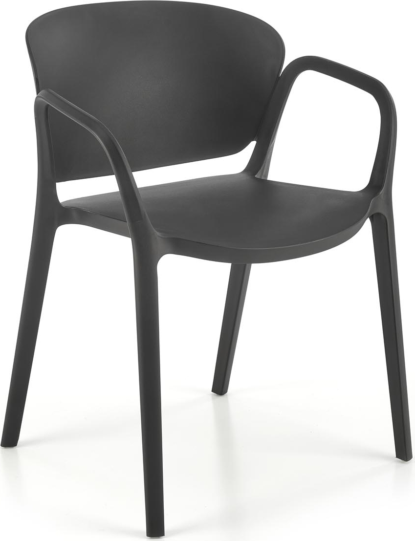 Cadeira eetkamerstoel 491 - Zwart