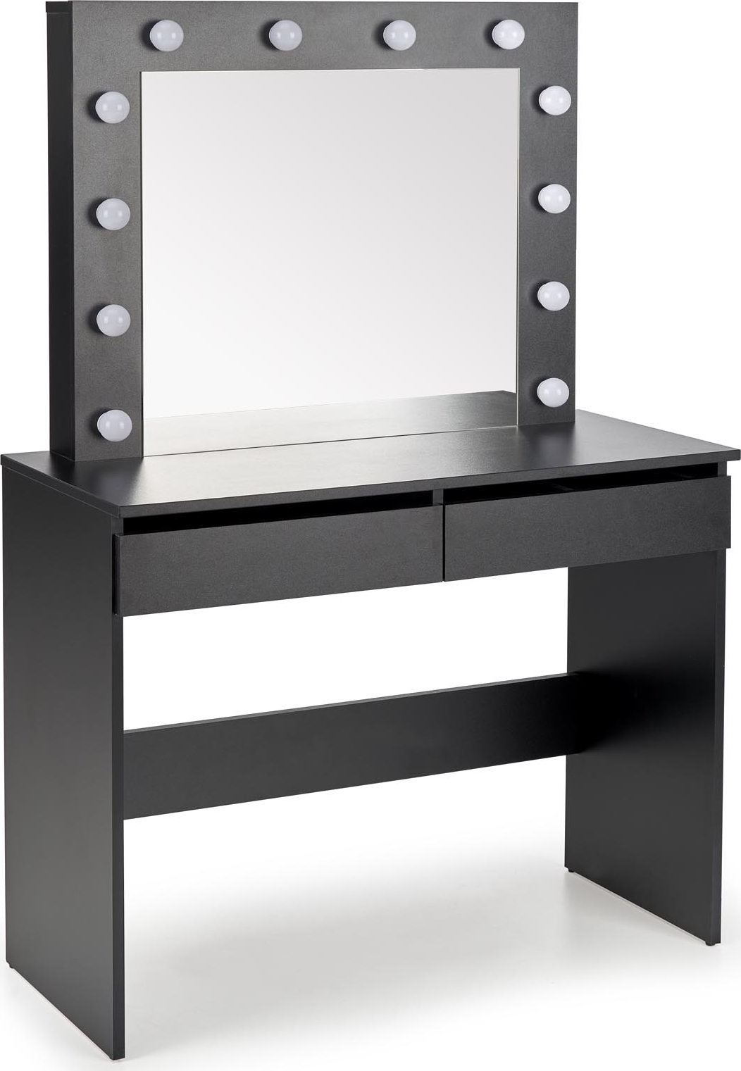 Facada sminkbord 94 x 43 cm - Svart