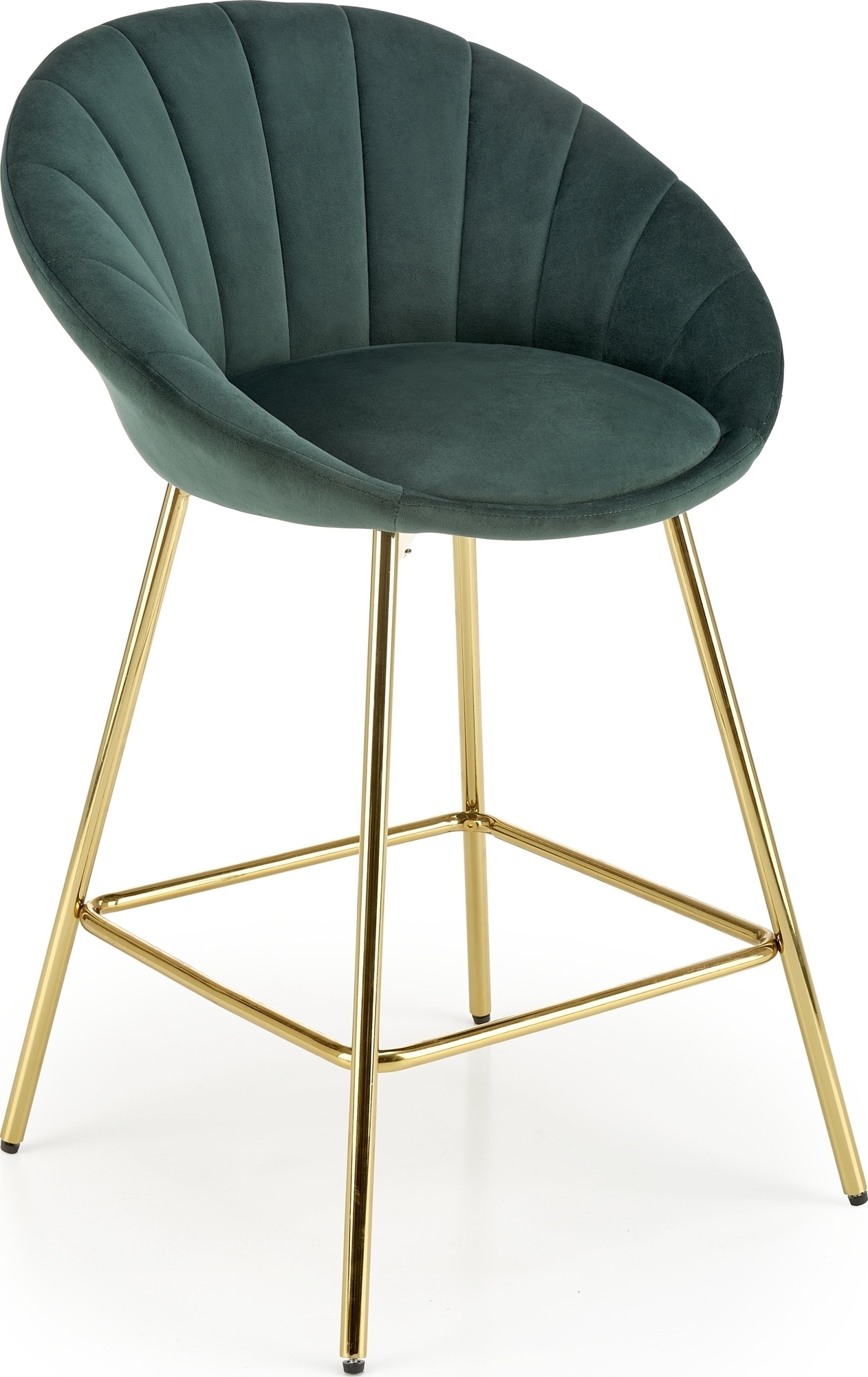 Pelican barkruk 112 - Donkergroen/goud